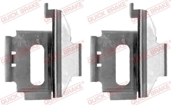 QUICK BRAKE Комплектующие, колодки дискового тормоза 109-1282